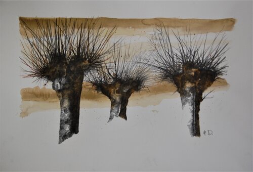 "No name tree n.8" di Fulvio Dot, Disegno in vendita su Singulart