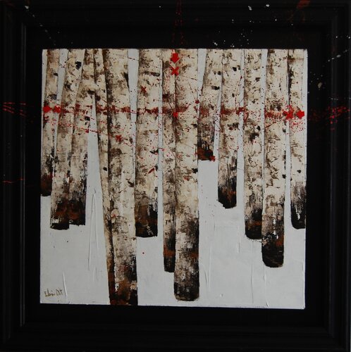 Piccole tracce su bianco  n.2 by Fulvio Dot, Painting for Sale on Singulart
