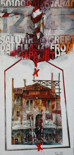 Postcard from Italy (12-45) van Fulvio Dot, Schilderij te koop op Singulart