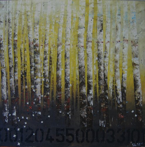 Natural barcode n.1 by Fulvio Dot, Painting for Sale on Singulart
