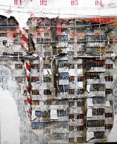 Distopia n.3 van Fulvio Dot, Schilderij te koop op Singulart