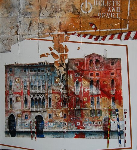 delete and reset di Fulvio Dot, Pittura in vendita su Singulart
