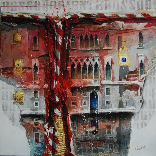 Rosso d'Oriente de Fulvio Dot, Pintura a la venta en Singulart