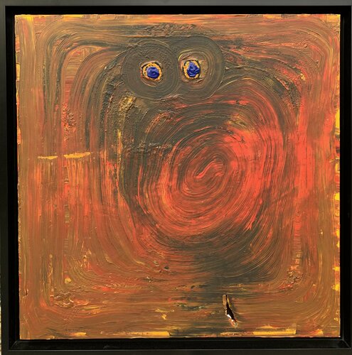 smiling death by Paul Yves POUMAY, Painting for Sale on Singulart