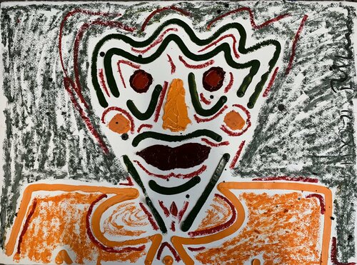 Evil by Paul Yves POUMAY, 종이 for Sale on Singulart