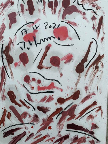 recto/verso par Paul Yves POUMAY, Œuvre sur papier en vente sur Singulart