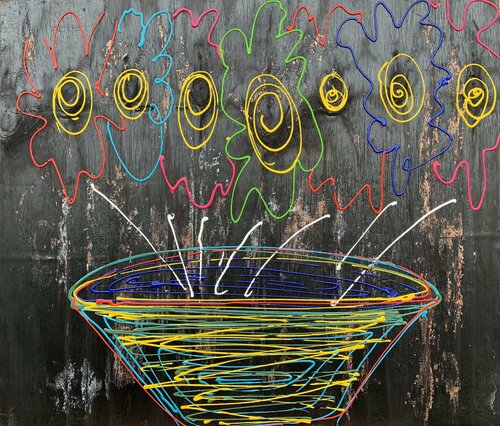 Triumph of life di Paul Yves POUMAY, Altri media in vendita su Singulart