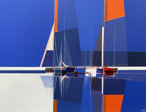 Série ligne van Lionel Chevalier, Schilderij te koop op Singulart