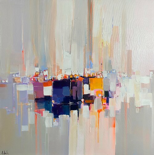 Serie blanches van Lionel Chevalier, Schilderij te koop op Singulart