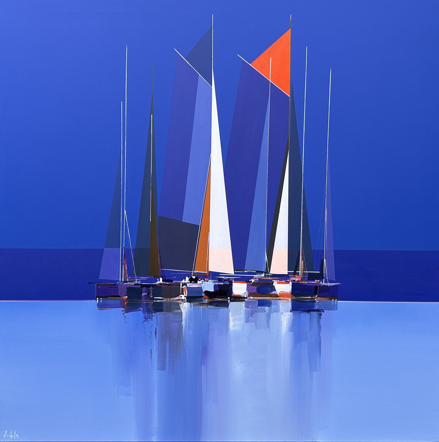 Blue ambiance Lionel Chevalier