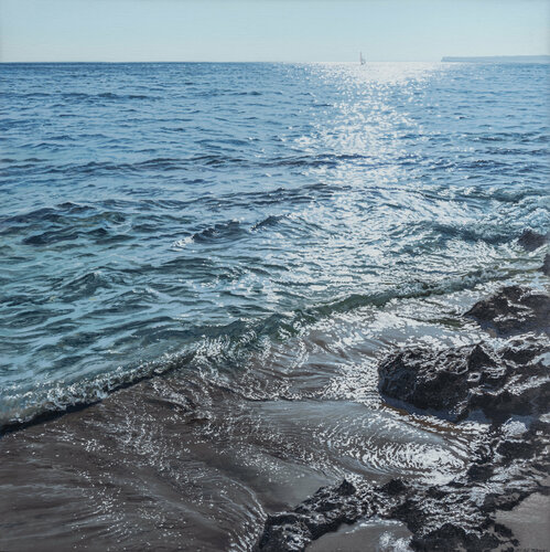 Navegando en la leanía 15 : 19 di Javier Torices, Pittura in vendita su Singulart