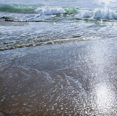 Contraluz en la orilla 10 45 von Javier Torices, Malerei kaufen auf Singulart