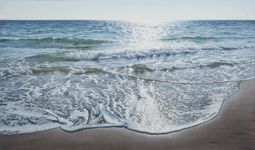 Navegando en la lejanía 11:14 di Javier Torices, Pittura in vendita su Singulart