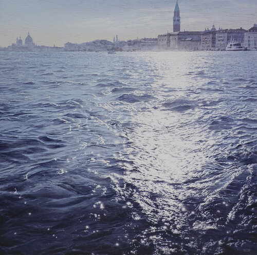 Contraluz en Venecia (Impresión digital) di Javier Torices, Digitale in vendita su Singulart