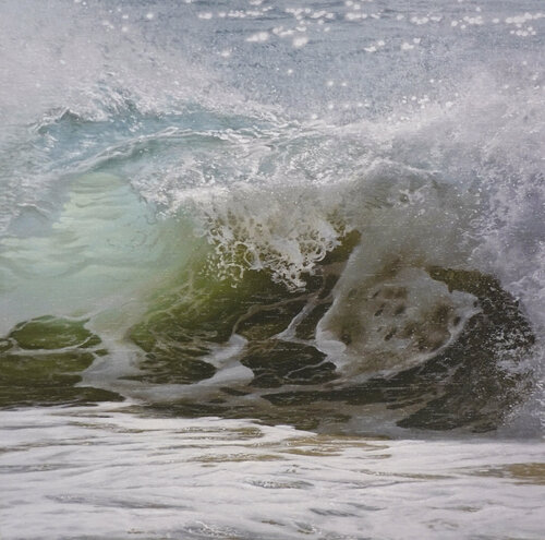 Ola del Atlántico (Impresión digital) di Javier Torices, Digitale in vendita su Singulart