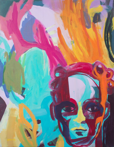 Faces & Figures No. 15 van Petra Penz, Schilderij te koop op Singulart