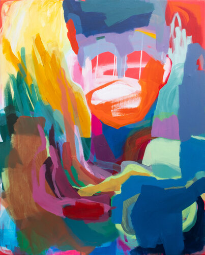 Faces & Figures No. 16 van Petra Penz, Schilderij te koop op Singulart