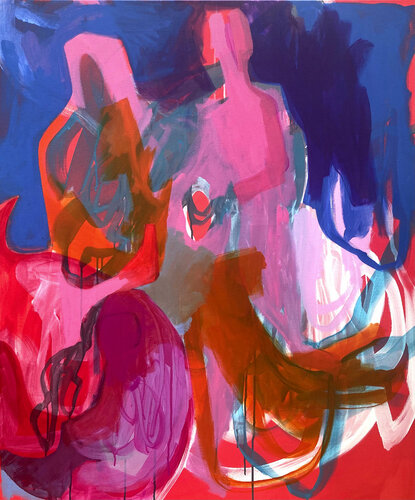 Faces & Figures No. 19 van Petra Penz, Schilderij te koop op Singulart