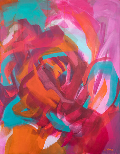 Matrilineal Gardens No. 26 van Petra Penz, Schilderij te koop op Singulart