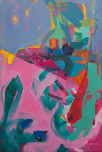 Deconstructed Delusion No. 09 par Petra Penz, Peinture en vente sur Singulart