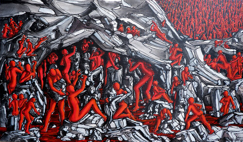 Untitled van Adviye Bal, Schilderij te koop op Singulart