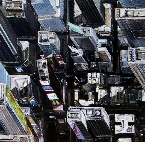 New York - Times Square 150919 by Dominique Emard, Painting for Sale on Singulart