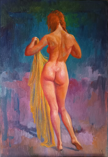 🌅 The girl from Ipanema von Isabel Mahe, Malerei kaufen auf Singulart