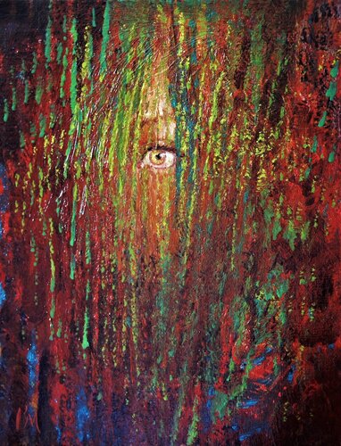 👁‍🗨 Mon Oeil 👁‍🗨My Eye 👁‍🗨Mein Auge von Isabel Mahe, Malerei kaufen auf Singulart