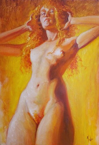 💛 Chipie van Isabel Mahe, Schilderij te koop op Singulart