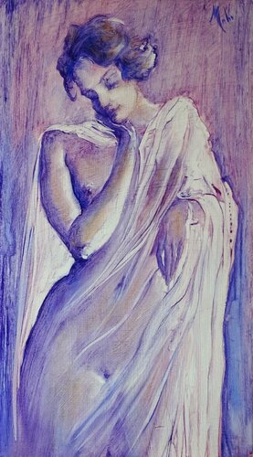Mauve von Isabel Mahe, Malerei kaufen auf Singulart