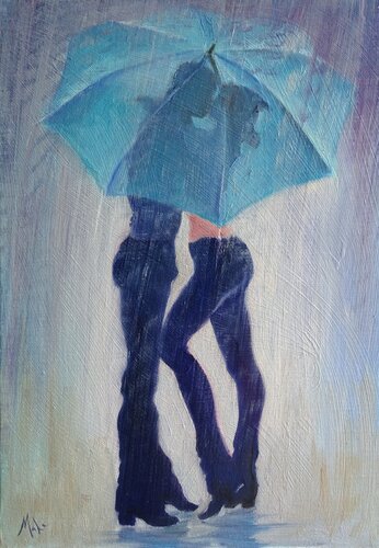 💘 Love story von Isabel Mahe, Malerei kaufen auf Singulart