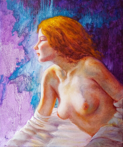 🌺 Belisama di Isabel Mahe, Pittura in vendita su Singulart
