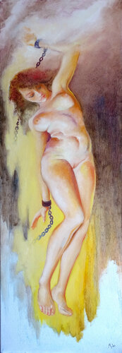 ⛓️ Captive von Isabel Mahe, Malerei kaufen auf Singulart