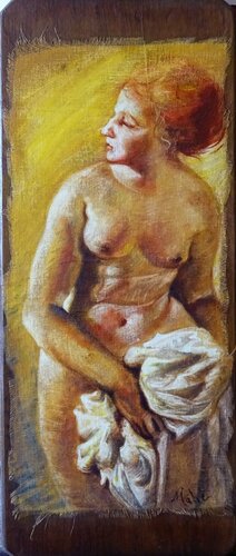 ☀️ Baigneuse di Isabel Mahe, Pittura in vendita su Singulart