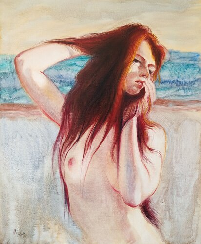 💧 La Midinette van Isabel Mahe, Schilderij te koop op Singulart