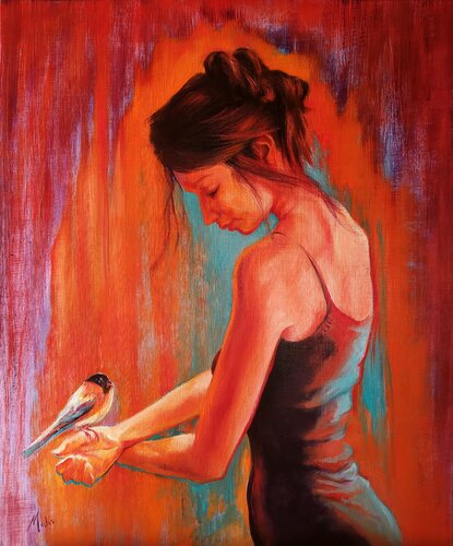 🐦Mimétisme 🐦Mimicry 🐦Mimikry by Isabel Mahe, Painting for Sale on Singulart
