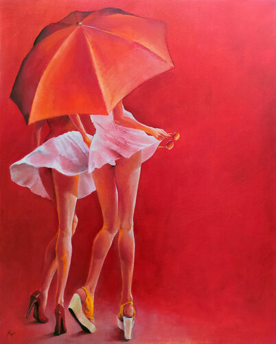 🌂Les Filles de l'été 🌂Summer Girls 🌂Sommermädchen von Isabel Mahe, Malerei kaufen auf Singulart