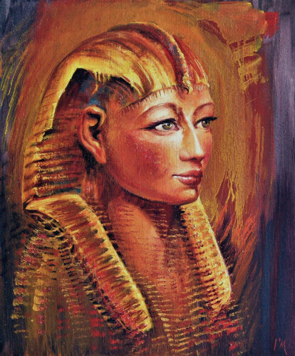 ⚱️ Cléopâtre (Study) von Isabel Mahe, Malerei kaufen auf Singulart