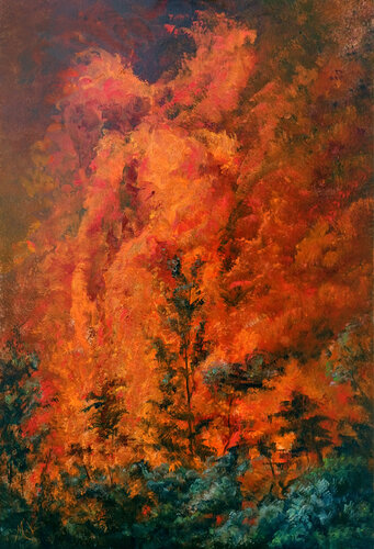 🔥 Hallucination by Isabel Mahe, Painting for Sale on Singulart