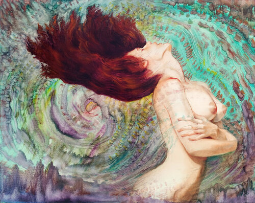 🌀 Maelström 🌀 von Isabel Mahe, Malerei kaufen auf Singulart