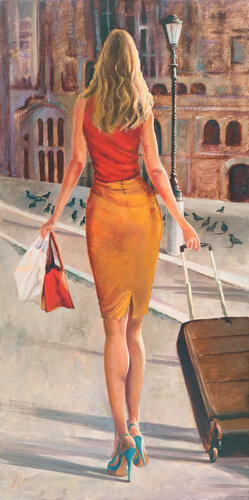 ❤️ Voyage en Italie ❤️ Trip to Italy ❤️ Italienreise von Isabel Mahe, Malerei kaufen auf Singulart