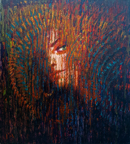 Connivence ... Connivance ... Einverständnis van Isabel Mahe, Schilderij te koop op Singulart