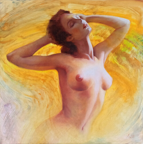 ☀️ Plein Soleil ☀️ Full Sun ☀️ Volle Sonne von Isabel Mahe, Malerei kaufen auf Singulart