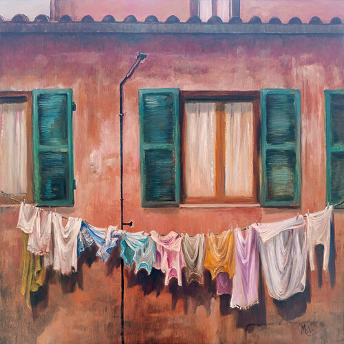 👗 Benvenuti in Italia 👗 Verona von Isabel Mahe, Malerei kaufen auf Singulart