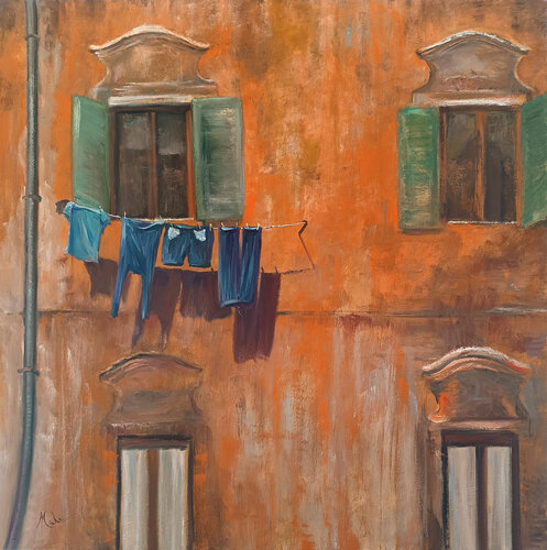 👗 Benvenuti in Italia 👗 Venezia von Isabel Mahe, Malerei kaufen auf Singulart