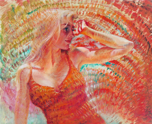 💓 Effervescence 💓 Aufregung von Isabel Mahe, Malerei kaufen auf Singulart