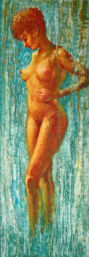 💚 Pin-up van Isabel Mahe, Schilderij te koop op Singulart