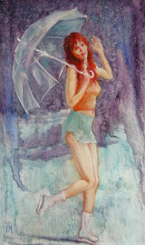 ❄️ Holiday on ice van Isabel Mahe, Schilderij te koop op Singulart