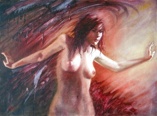 Euridyce di Isabel Mahe, Pittura in vendita su Singulart