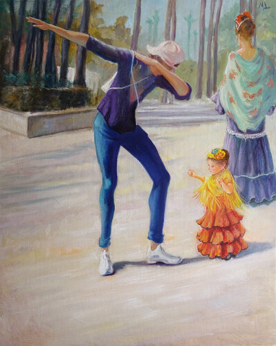 💃 DAB von Isabel Mahe, Malerei kaufen auf Singulart